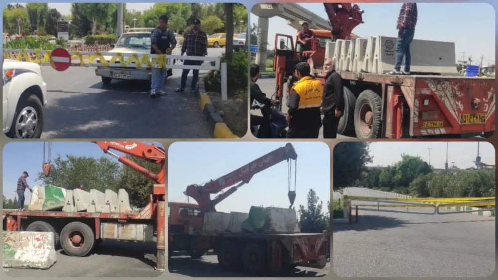 انسداد مسیرهای ورودی و خروجی بلوار شهید سلیمانی تا پایان مراسم تشییع / اختصاص مسیر برای تردد حملونقل عمومی