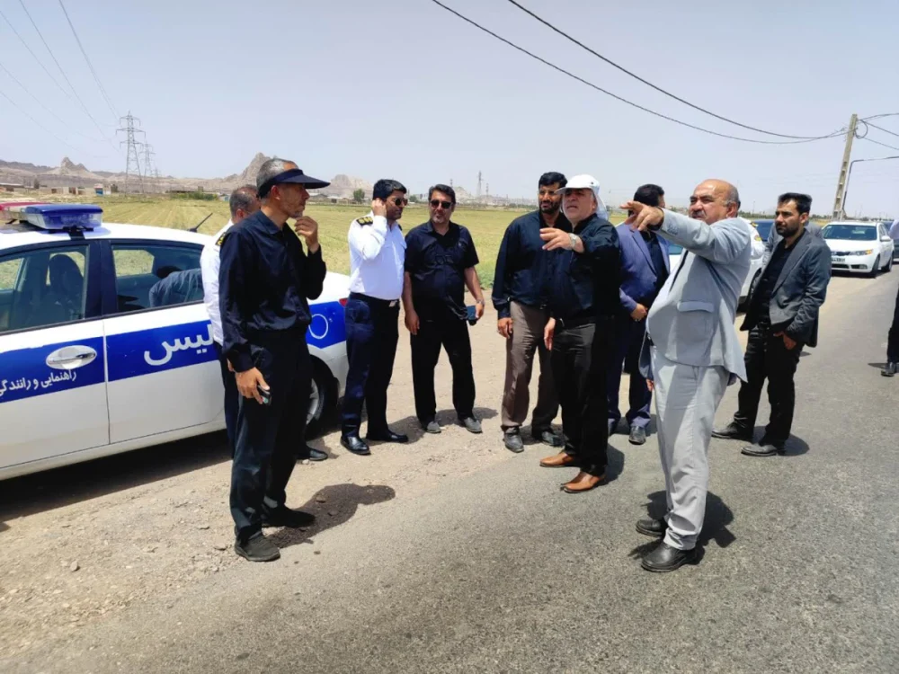 بازدید میدانی مسئولان استانی و شهری از مسیرهای منتهی به مسجد مقدس جمکران برای آمادهسازی مراسم تشییع “امام شهید”