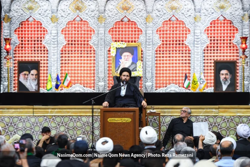 بزرگداشت قائد شهید امت از سوی مقام معظم رهبری در قم