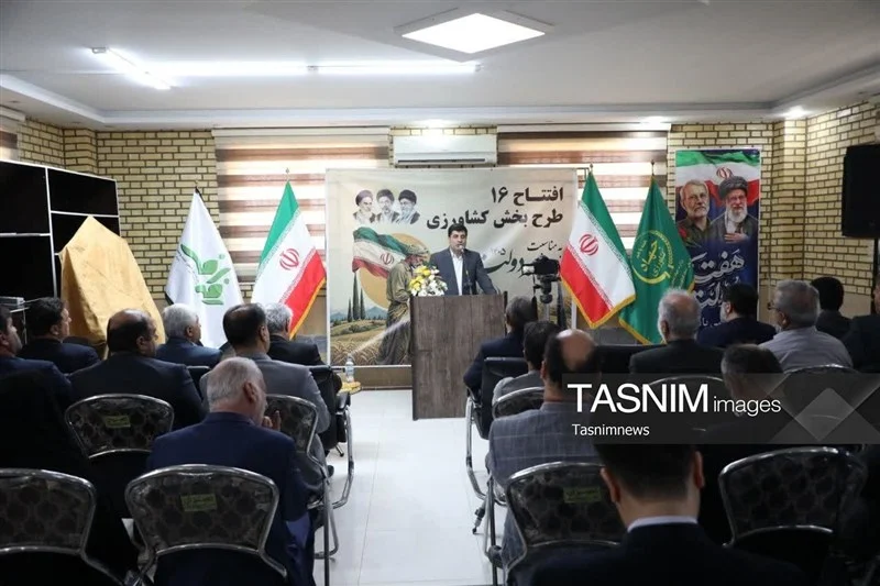 افتتاح ۱۹۲۵ پروژه کشاورزی در کشور با سرمایه‌گذاری ۹۰ درصدی مردم