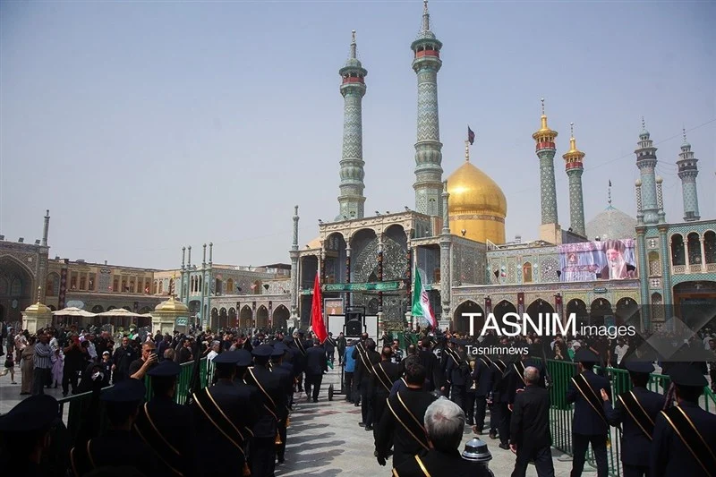قم در سوگ شهادت امام رضا(ع)؛ حرم حضرت معصومه(س) میعادگاه دلدادگان+ عکس