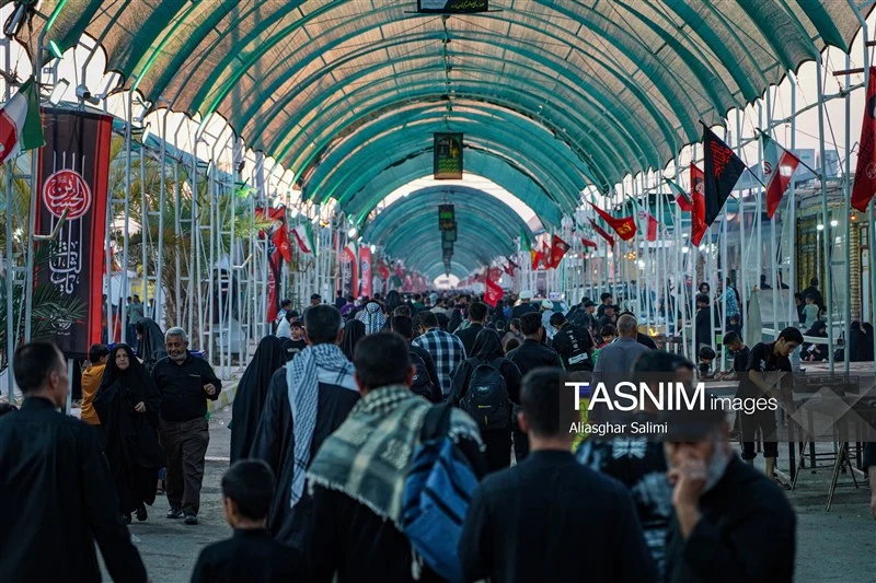 همه رهسپارند؛ گروهی با پاهای خسته و عده‌ای با چشمانی اشکبار/اربعین دل