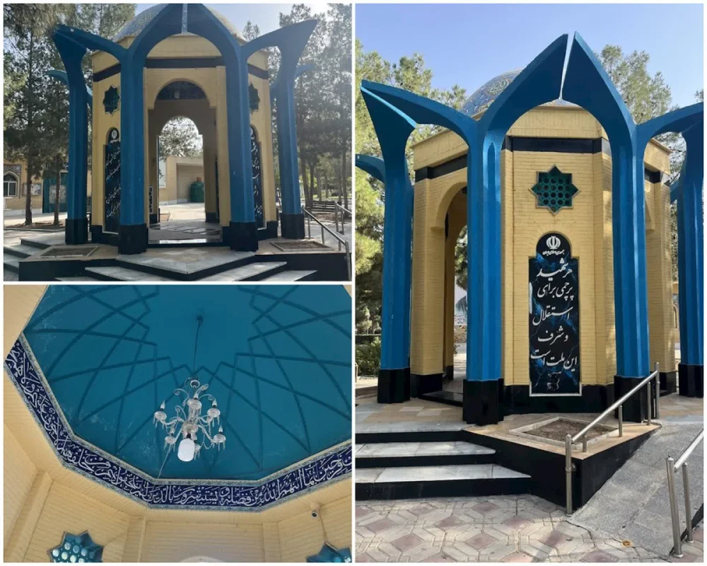آغاز عملیات احداث المان شهدای گمنام بوستان شهید زین‌الدین منطقه ۴ قم