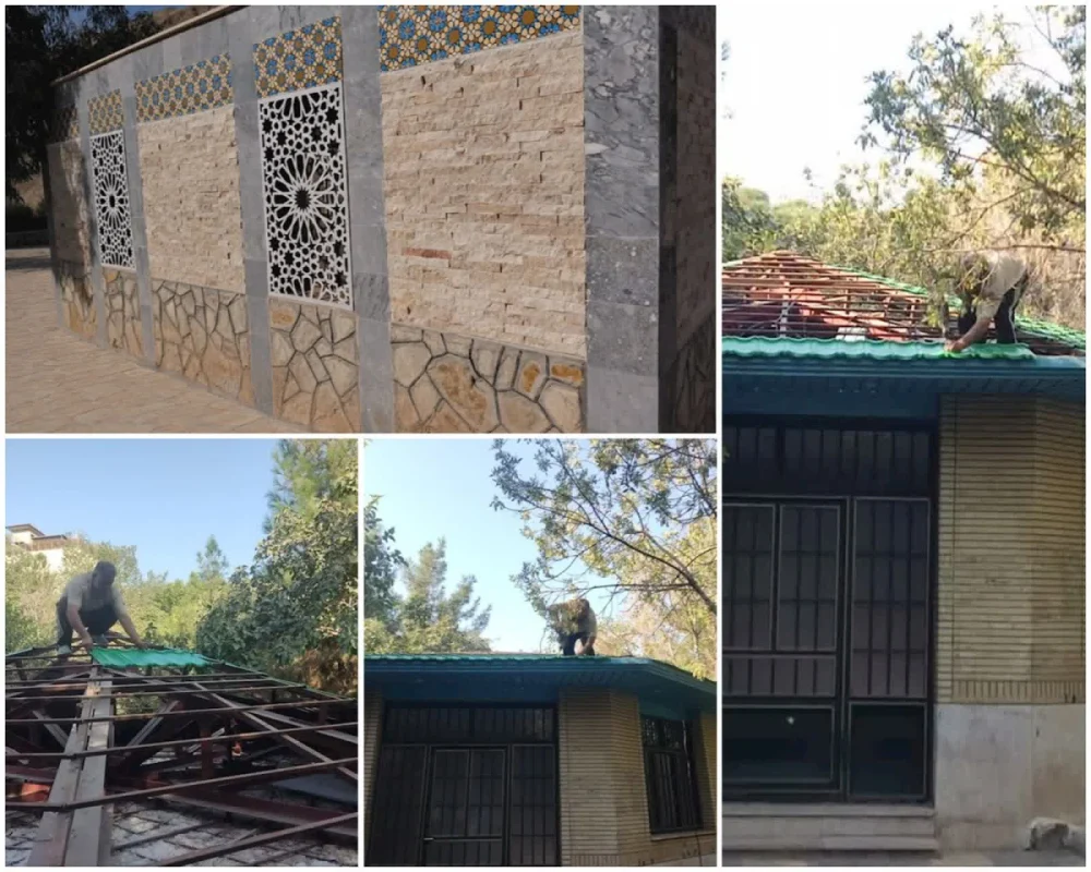 بهسازی و تجهیز نمازخانه‌ بوستان‌های کوکب و کوثر منطقه چهار قم