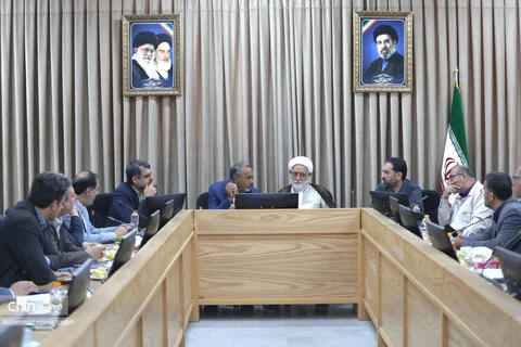 جلسه بررسی مرمت و سامان‌دهی مدرسه تاریخی فیضیه قم برگزار شد