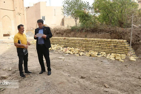 عملیات سامان‌دهی محوطه این بنای تاریخی در مدت یک ماه وارد فاز اجرایی شد