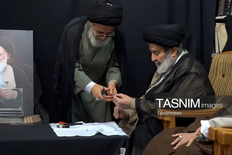 مُهر آیت‌الله شبیری‌زنجانی شکسته شد+ عکس
