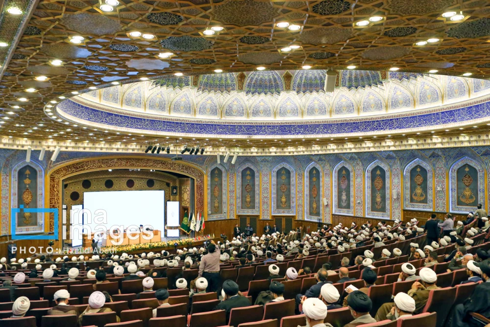 نشست بررسی اندیشه تفسیری آیت‌الله شهید سید مصطفی خمینی در قم برگزار شد.
